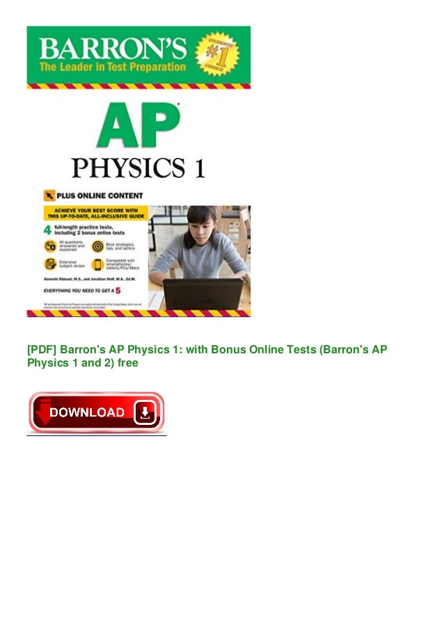 ap physics 1 test pdf